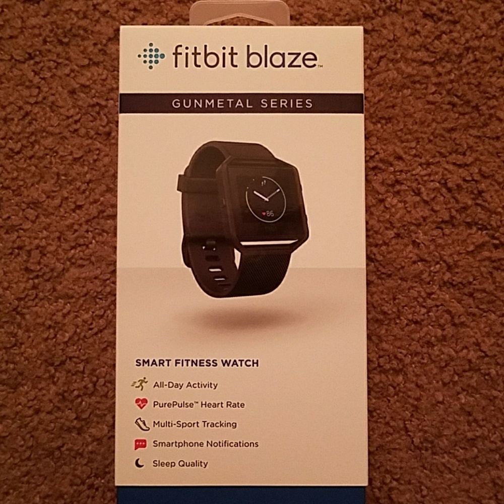 Smart fitness watch LIKE NEW